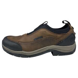 Ariat Terrain Ease H2O Pull-On Waterproof Oily Distressed Brown US Mens Size 8.5